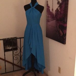Blue/Teal dress worn once Price non negotiable